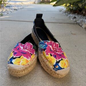 Polo by Ralph Lauren Floral Espadrilles - Multicolor